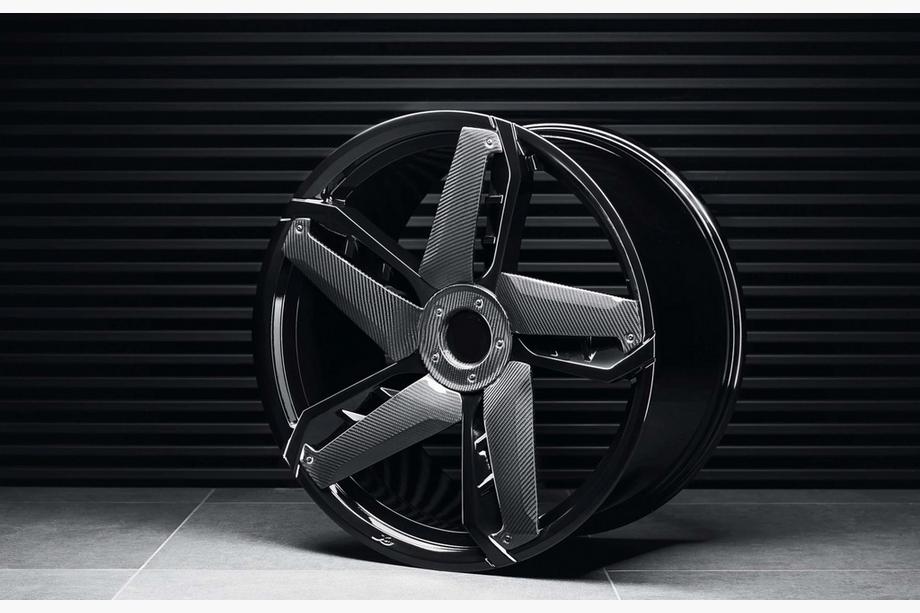 BMW X6 G06 2019–2027 гг. Кованые диски с карбоновыми вставками R20/R21/R22 (LT-Designs, 4 шт) Фото 4