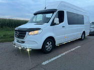 Mercedes Sprinter W907/W910 2018- гг. Передняя нижняя защита Shark фото 2