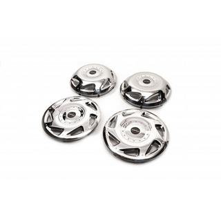 Колпаки из нержавеющей стали OEM (2-обода, 4 шт) фото 2