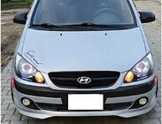 Hyundai Getz 2002- гг. Накладки на Зеркала BMW-Style (2 шт) фото 9