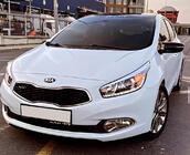 Kia Ceed 2012-2018 гг. Накладки на Зеркала BMW-Style (2 шт) фото 7