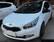 Kia Ceed 2012-2018 гг. Накладки на Зеркала BMW-Style (2 шт) фото 10