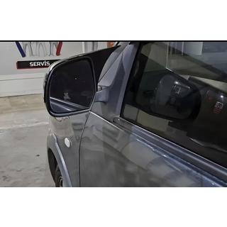 Накладки на Зеркала BMW-Style (2 шт) Dacia Dokker 2013-2022 гг. фото 2