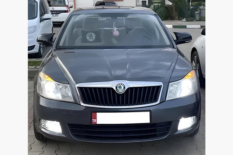 Skoda Octavia II A5 2010-2013 гг. Накладки на Зеркала BMW-Style (2 шт) Фото 2