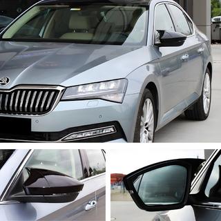 Накладки на Зеркала BMW-Style (2 шт) Skoda Superb 2015-2024 гг. фото 2