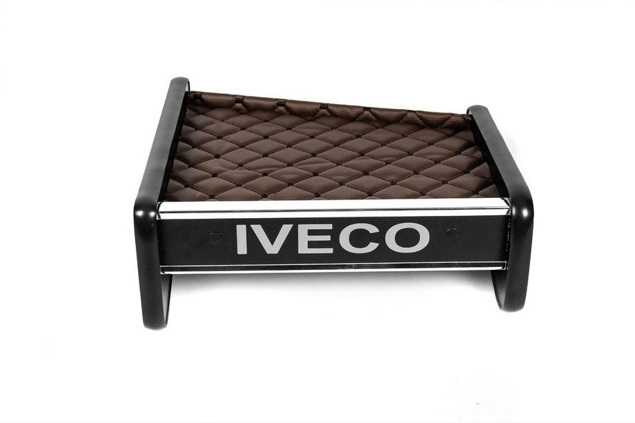 Iveco Daily 1999-2006 гг. Полка на панель (Коричневая) Image