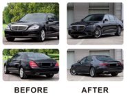 Mercedes S-сlass W221 2005-2013 гг. Комплект рестайлинга для W223 AMG Line фото 3