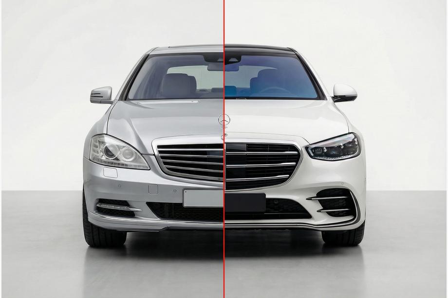 Mercedes S-сlass W221 2005-2013 гг. Комплект рестайлинга для W223 AMG Line Image