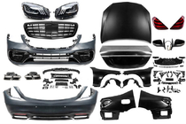 Mercedes S-class W221 2005-2013 гг. Комплект рестайлинга в W222 AMG S63 фото 2