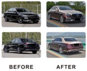 Mercedes E-class W213 2016-2023 гг. Комплект обвеса Maybach (для 2020-2024) фото 3
