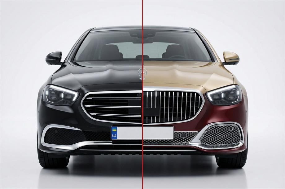 Mercedes E-class W213 2016-2023 гг. Комплект обвеса Maybach (для 2020-2024) Image