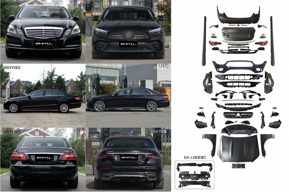 Mercedes E-class W212 2009-2016 гг. Комплект Рестайлинга в W213 AMG-Line 2024 Image