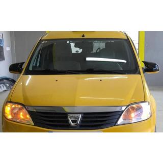 Накладки на Зеркала BMW-Style (2 шт) Dacia Logan I 2008-2012 гг. фото 3