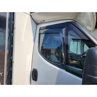 Вставные ветровики на окна (тонированные, 2 шт., Cagatay) Iveco Daily 2014- гг. фото 3