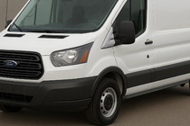 Ford Transit 2014- гг. Накладки на зеркала Carmos (2 шт., Нержавейка) фото 1