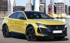 Peugeot 408 2022- гг. Молдинги на двери Нержавеющая сталь (4 шт) фото 1