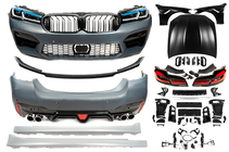 BMW 5 серия F10/F11 2010–2016 гг. Комплект рестайлинга в G30 M5 2021 фото 2