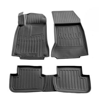 Резиновые коврики Stingray 3D (5 шт) Mercedes B-class W246 2011-2018 гг.