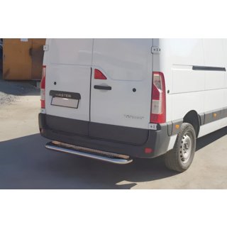 Задняя подножка (нержавейка) Nissan NV400 2010-2024 гг. фото 4