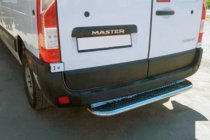 Renault Master 2011-2023 гг. Задняя подножка (нержавейка) фото 1