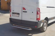 Renault Master 2011-2023 гг. Задняя подножка (нержавейка) фото 4