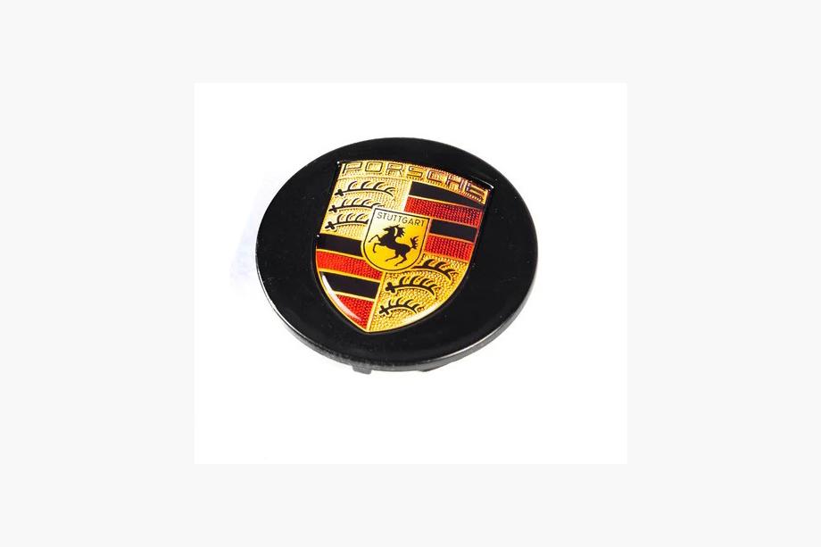 Porsche Уценка Заглушки в диски 76/71мм черные (1 шт) Image