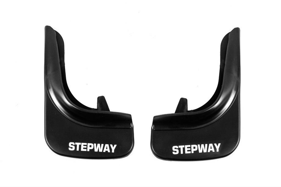 Dacia Sandero 2007-2013 гг. Оригинальные брызговики EuroCap (Stepway, 2 шт) Image