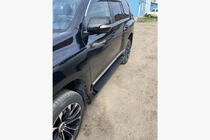 Lexus GX460 2009-2023 гг. Боковые пороги (2 шт., алюминий) фото 9