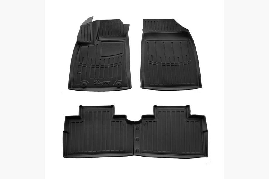 BYD Seagull 2023- гг. Резиновые коврики Stingray 3D (4 шт) Image