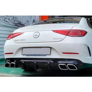 Задний диффузор с насадками на выхлоп (Дизайн GT63)