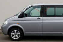 Volkswagen T5 Multivan 2003–2010 гг. Накладки на дверные стойки EuroCap фото 1