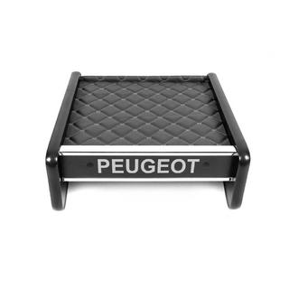 Полка на панель 2000-2006 (Серая с серой строчкой) Peugeot Boxer 1994-2006 гг. фото 1