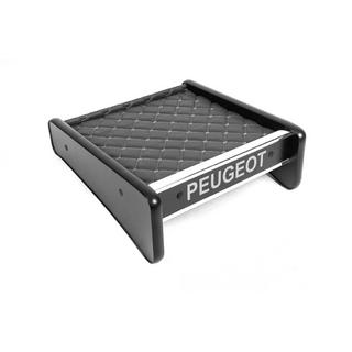 Полка на панель 2000-2006 (Серая с серой строчкой) Peugeot Boxer 1994-2006 гг. фото 3