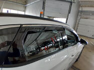 Hyundai Tucson NX4 2021- гг. Ветровики с хромированным молдингом Niken Luxury (4 шт) фото 4