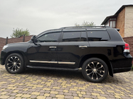 Toyota Land Cruiser 200 2007-2021 гг. Ветровики с хромированным молдингом Niken Luxury (6 шт) фото 5
