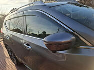 Nissan X-trail T32/Rogue 2014-2021 гг. Ветровики с хромированным молдингом Niken Luxury (6 шт) фото 1
