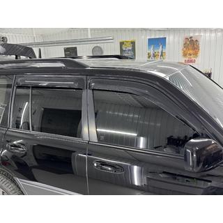Ветровики Niken Luxury (4 шт) Lexus LX470 1998-2007 гг. фото 4