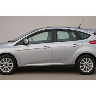 Вставные дефлекторы окон Niken Luxury (SD/HB, 4 шт) Ford Focus III 2011-2017 гг. фото 1