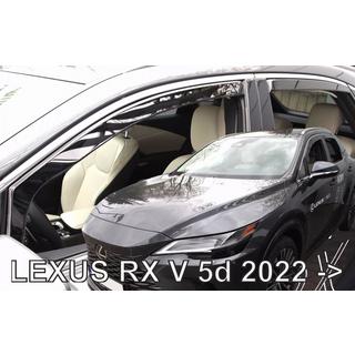 Вставные ветровики Niken Luxury (4 шт) Lexus RX 2022- гг. фото 3