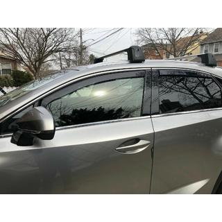 Вставные ветровики Niken Luxury (4 шт) Lexus RX 2022- гг. фото 1