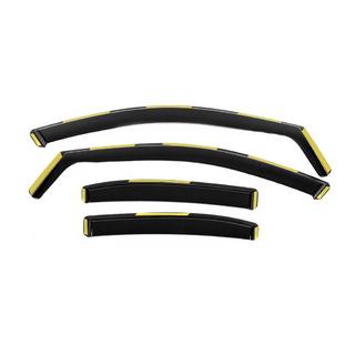 Вставные ветровики Niken Luxury (4 шт) Mercedes C-сlass W205 2014-2021 гг. фото 2