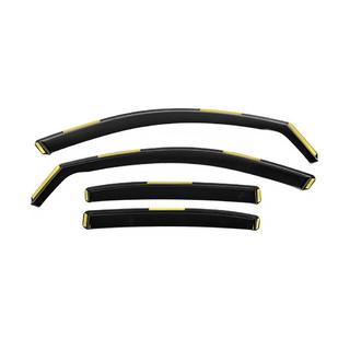 Ветровики вставные Niken Luxury (Liftback, 4 шт) Skoda Octavia II A5 2010-2013 гг. фото 1