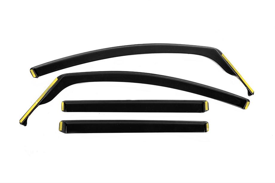Volkswagen Touran 2003-2010 гг. Вставные ветровики Niken Luxury (4 шт) Image