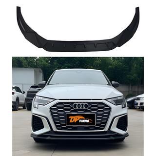 Передний лип DPT V-1 (Черный Глянец) Audi A3 2020- гг.