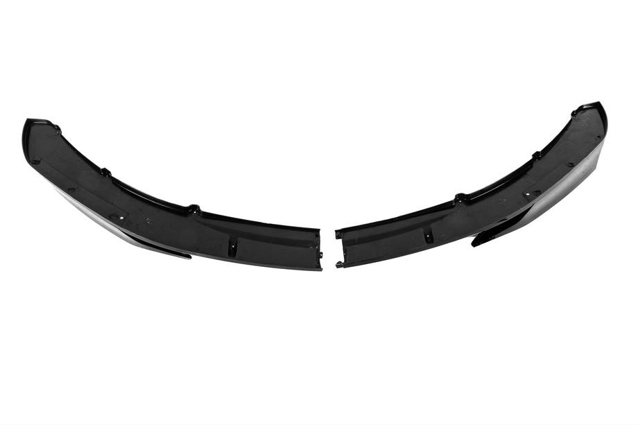 BMW 1 серия F20/F21 2011-2019 гг. Передний сплиттер DPT V-1 (Для M Performance, Черный Глянец, 2 шт) Фото 9