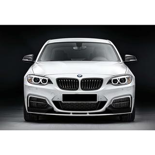 Передний лип-спойлер DPT V-2 (Для M Performance, Черный Глянец) BMW 2 серия F22/F23 2014-2021 гг. фото 2