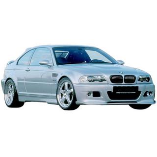 Передний лип-спойлер DPT (для Hamman, черный глянец) BMW 3 серия E46 1998-2006 гг. фото 2