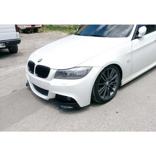 Передние Flap накладки DPT (для E90 M-Sport 2008-2011, Черный Глянец, 2 шт) BMW 3 серия E90/E91 2005-2011 гг. фото 1