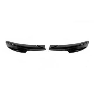 Передние Flap накладки DPT (для E90 M-Sport 2008-2011, Черный Глянец, 2 шт) BMW 3 серия E90/E91 2005-2011 гг. фото 4