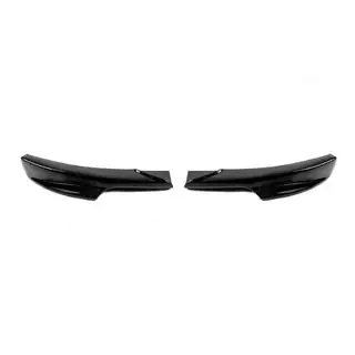 Передние Flap накладки DPT (для E90 M-Sport 2008-2011, Черный Глянец, 2 шт) фото 4